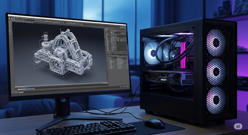 なぜ3DCADにゲーミングPCが向いているのか？