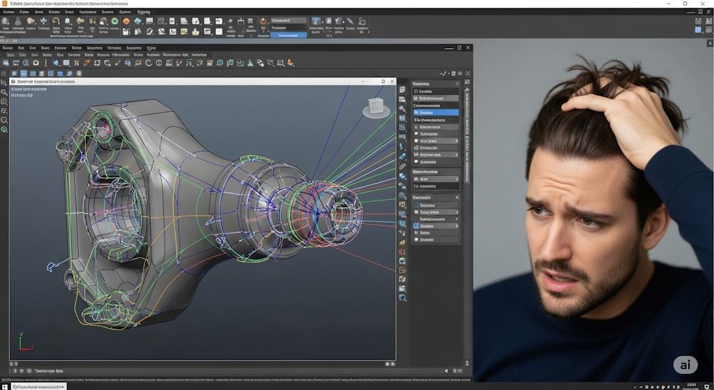 独学は難しい？3DCAD初心者がつまづくポイント